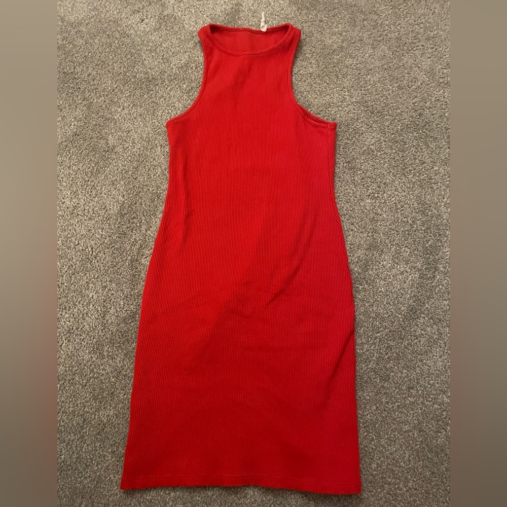 MNG- Mango USA ribbed mini dress (NWOT) Size:S